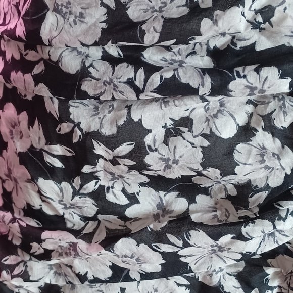 NWT Alex Marie Suzy Floral Wrap Surplice V-Neck Short Sleeve Dress - Picture 7 of 10